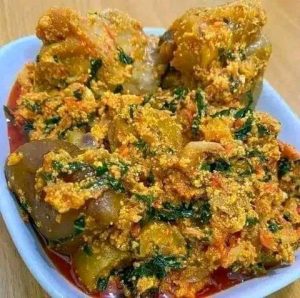 Egusi soup 