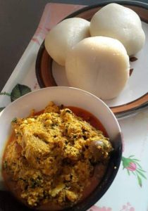 Egusi soup 